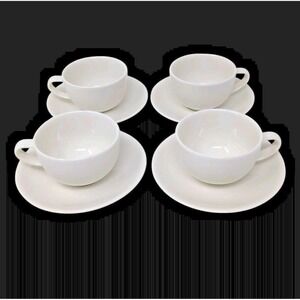 Arabia Finland 24h Cups Saucers Set 4‎ Demitasse Espresso Turkish Coffee Scandi